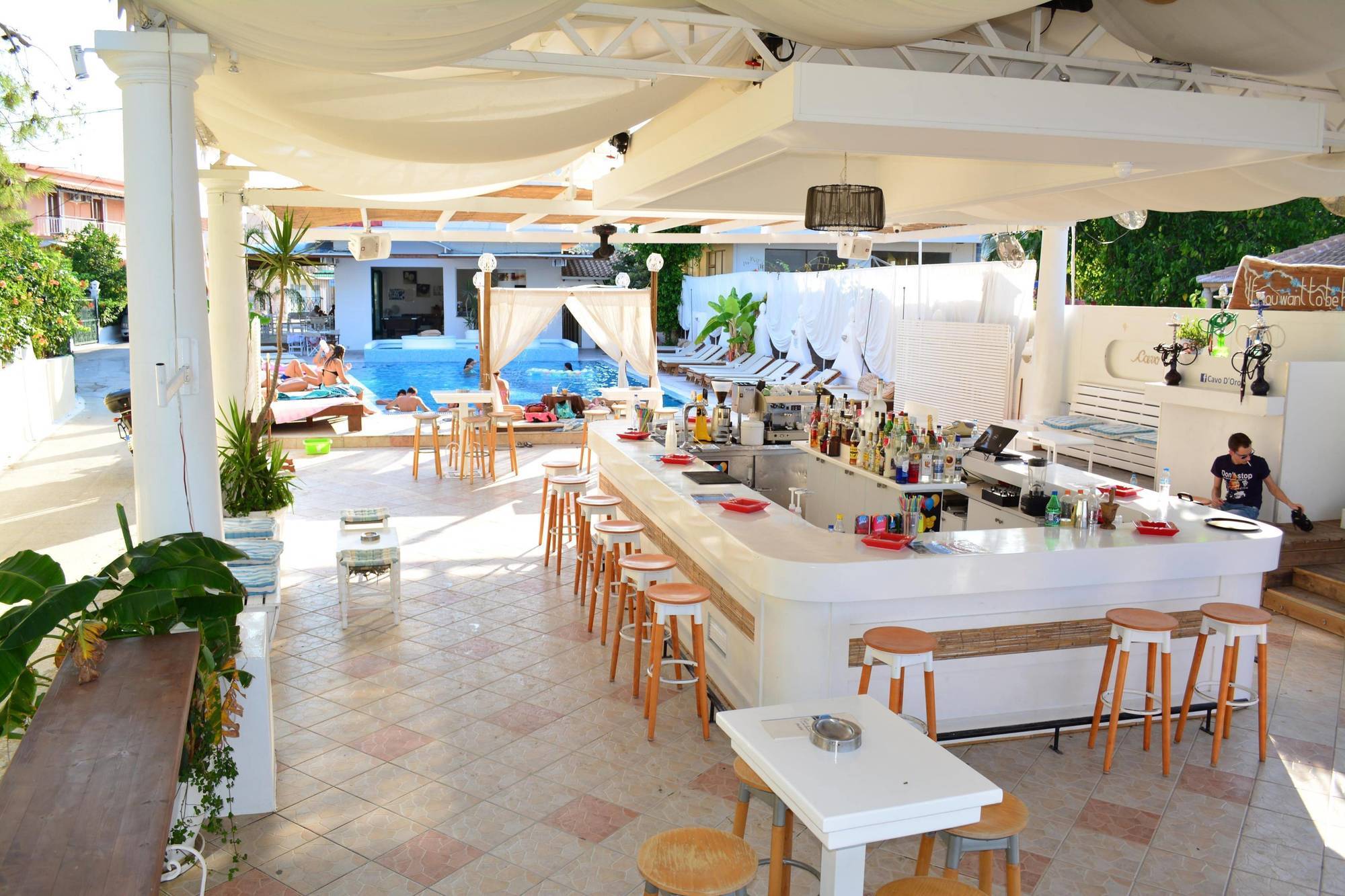 Cavos Beach House Kávos Esterno foto