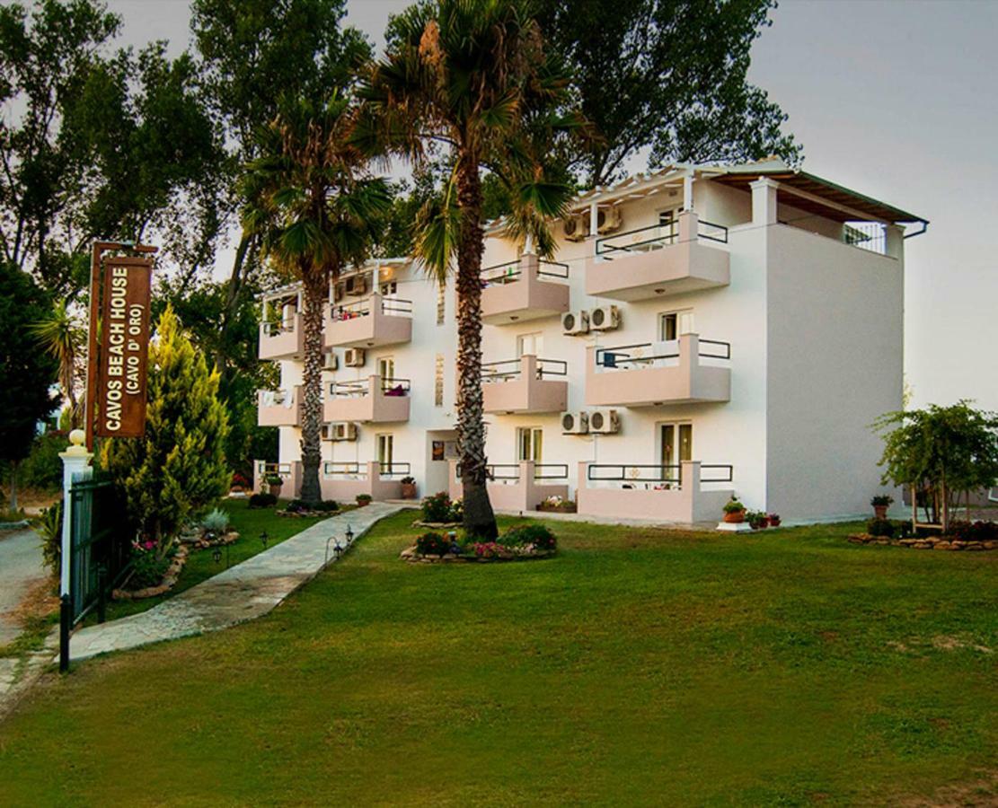 Cavos Beach House Kávos Esterno foto