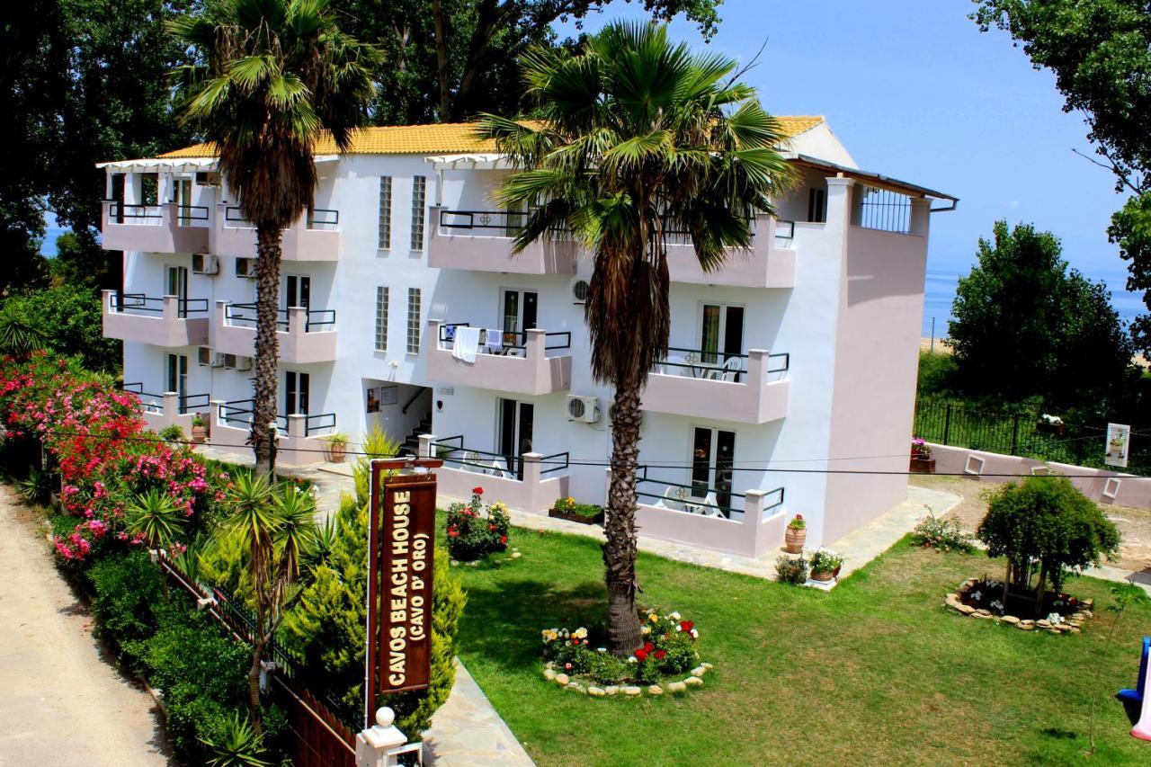 Cavos Beach House Kávos Esterno foto